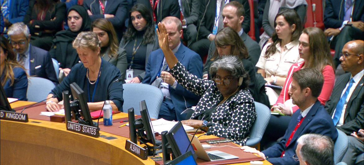 Na ONU, Estados Unidos impedem ajuda humanitária à população da Faixa de Gaza Na ONU, Estados Unidos impedem ajuda humanitária à população da Faixa de Gaza
