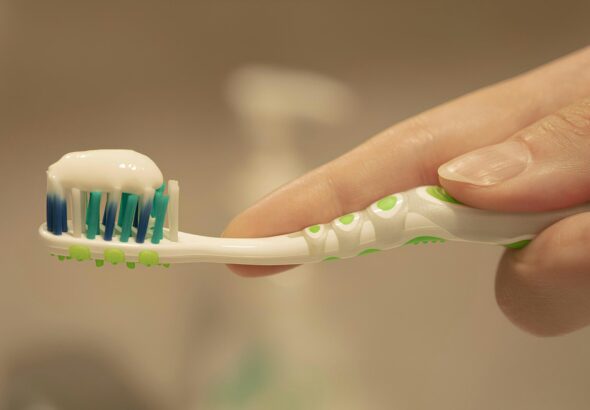 E quando &eacute; o creme dental que incomoda?