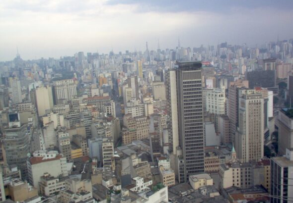 A S&atilde;o Paulo vista de cima vai come&ccedil;ar a encolher. Seu ciclo de expans&atilde;o demogr&aacute;fica est&aacute; chegando ao fim